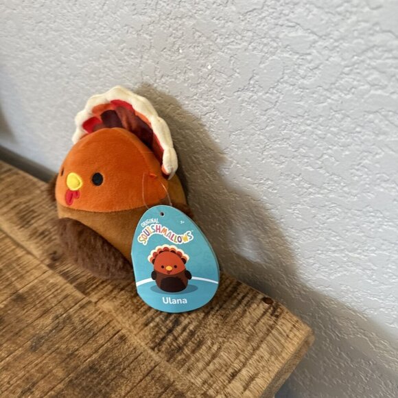 NEW Squishmallows 9” Ulana The Turkey Thanksgiving Plush Soft Stuffed Animal Toy - Picture 2 of 7